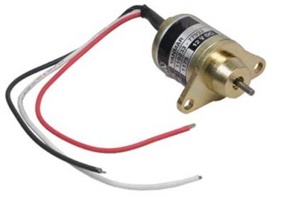 Rareelectrical - 12V Fuel Shut Down Solenoid Compatible With 790 990 2210 2305 4100 4110 Compact Utility Tractor