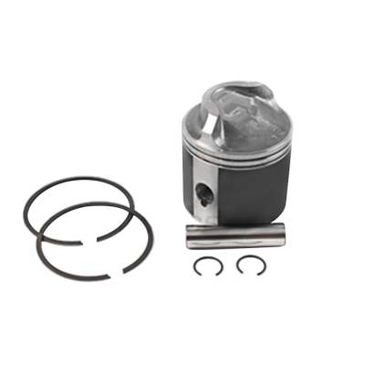 Rareelectrical - Piston Kit .040 Over With Rings Compatible With 1984-1999 Chrysler Force Inline 3-Cylinder 70Hp-90Hp