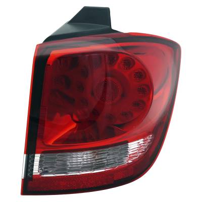 Rareelectrical - New Right Tail Light Compatible With Dodge Journey 2009 2010 2011 2012 2013 2014 2015 2016 2017 2018