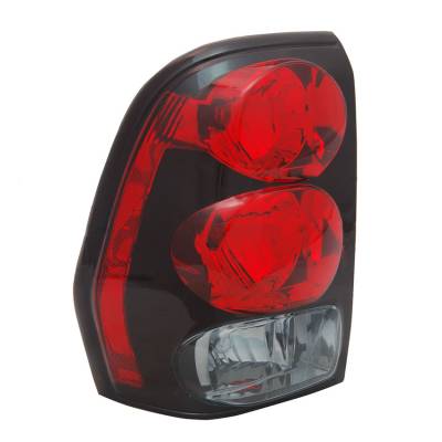 Rareelectrical - New Left Tail Light Compatible With General Motors Chevrolet Trailblazer 2002-2007 2008 2009 By Part