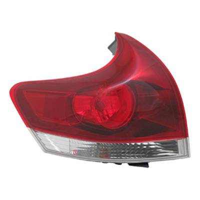 Rareelectrical - New Left Outer Tail Light Compatible With Toyota Venza 2013 2014 By Part Numbers To2800190