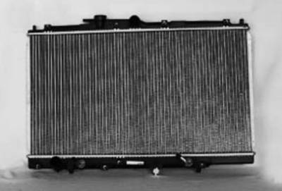 Rareelectrical - New Radiator Assembly Compatible With Honda 94-97 Accord 2.2L 2.7L L4 V6 2156Cc 2675Cc Ac3010114