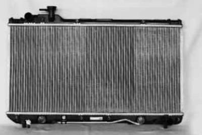Rareelectrical - New Radiator Assembly Compatible With Toyota 96-97 Rav4 2.0L L4 1998Cc 122 Cid To3010159 Cu1859 2623