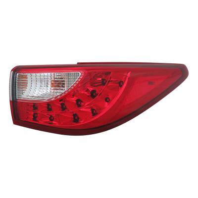 Rareelectrical - New Right Tail Light Compatible With Infiniti Q60 Base Ipl Premier 2014-2015 26550-3Ja0a 265503Ja0a