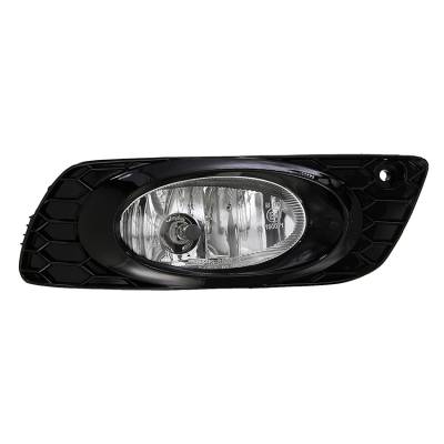 Rareelectrical - New Right Fog Light Compatible With Honda Civic Sedan 1.5L 1.8L 2012 33900-Tr7-A01 33900Tr7a01