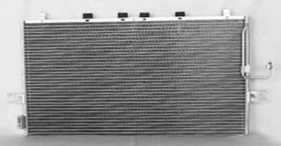 Rareelectrical - New Ac Condenser Compatible With Nissan 00-01 Maxima Pfc Block Fitting P40176 10312 6458 4952 P40176