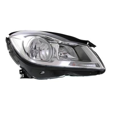 Rareelectrical - New Left Headlight Compatible With Mercedes Benz C180 C300 Sedan 2012 2013 2014 Mb2502187 205 820 53