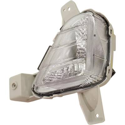 Rareelectrical - New Left Driving Light Compatible With Hyundai Sonata Eco Sonata Se 2018-2019 Hy2562106 92207C1550