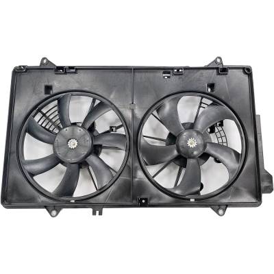 Rareelectrical - New Dual Radiator And Condenser Fan Compatible With Mazda Cx-5 Grand Select Touring Carbon Edition