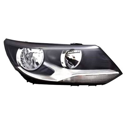 Rareelectrical - New Right Headlight Compatible With Volkswagen Tiguan 2012-2018 By Part Number 5N0-941-006 5N0941006