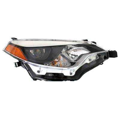 Rareelectrical - New Right Side Led Headlight Compatible With Toyota Corolla S L Sedan 2014-2016 By Part Number