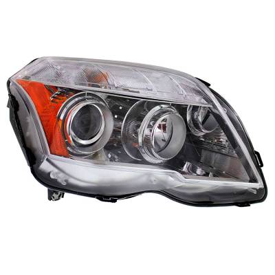Rareelectrical - New Right Side Halogen Headlight Compatible With Mercedes-Benz Glk300 Glk350 2010-2012 By Part