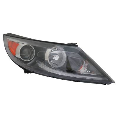 Rareelectrical - New Right Halogen Headlight Compatible With Kia Sportage Ex Luxury Sport Utility 4 Door 2.4L 2013
