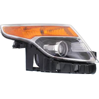 Rareelectrical - New Right Headlights Compatible With Ford Explorer Base Xlt Sport Utility 4-Door 2.0L 3.5L 2011-2015