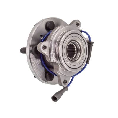 Rareelectrical - Front Hub Bearing Assembly Compatible With 1999-2004 Land Rover Discovery 5-Lug Abs 541017 Bolt-On