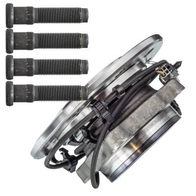 Rareelectrical - Front Hub Bearing Assembly Compatible With 1994-1999 Dodge Ram 3500 Van 4-Lug Abs 515069 Bolt-On