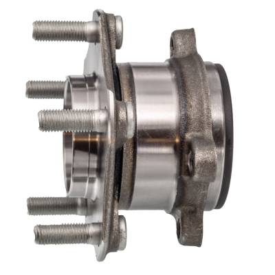 Rareelectrical - Rear Hub Bearing Assembly Compatible With 2014-2018 Mazda 3 5-Lug Without Abs 512552 Bolt-On Direct