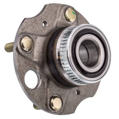 Rareelectrical - Rear Hub Bearing Assembly Compatible With 1992-1996 Honda Prelude Fwd/Awd 4-Lug Pre-Assembled 512022