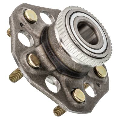 Rareelectrical - Rear Wheel Hub Bearing Assembly Compatible With 1997-2001 Honda Prelude 5-Lug Abs 42200S30c51