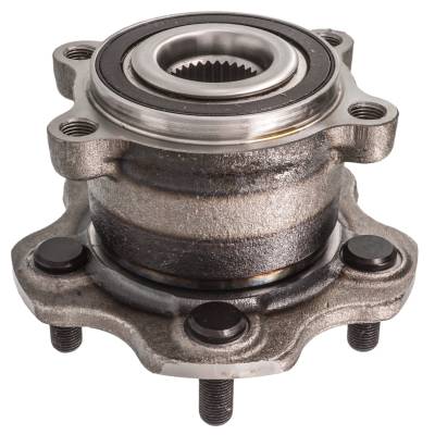 Rareelectrical - Front Hub Bearing Assembly Compatible With 2007-2023 Infiniti M45 Ex35 G37 5-Lug Without Abs