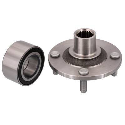Rareelectrical - Rear Spindle Hub Assembly Compatible With 1995-2000 Ford Contour 1995-2000 Mercury Mystique