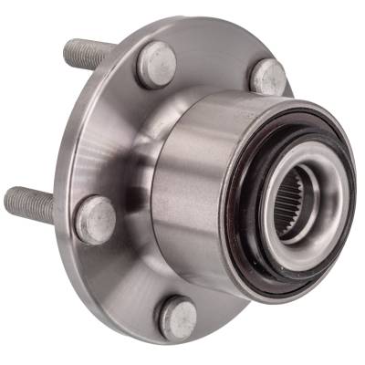 Rareelectrical - Front Hub Bearing Assembly Compatible With 2005-2011 Volvo V50 C70 C30 5-Lug Abs 31262950 513255