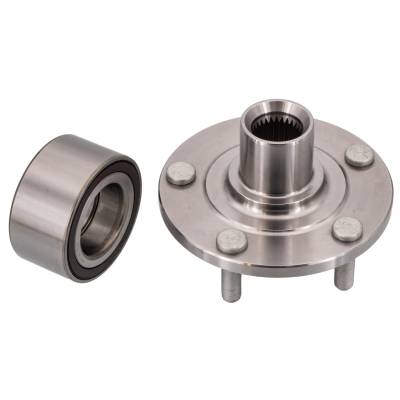 Rareelectrical - Rear Spindle Hub Assembly Compatible With 2007-2020 Mitsubishi Outlander 2008-2017 Lancer 2011-2023