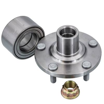 Rareelectrical - Rear Spindle Hub Assembly Compatible With 2001-2007 Toyota Highlander 2004-2018 Toyota Camry