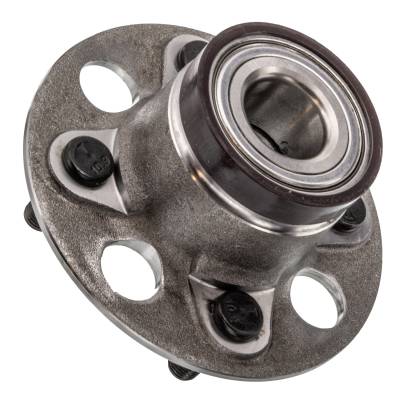 Rareelectrical - Rear Hub Bearing Assembly Compatible With 2007-2014 Honda Insight 4-Lug Abs 512323 Bolt-On Direct