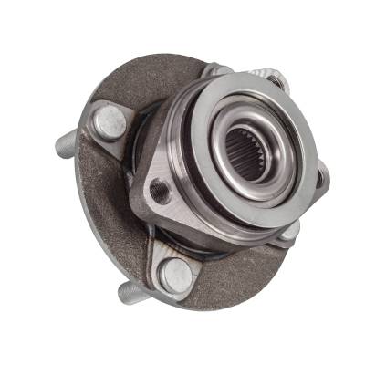 Rareelectrical - Front Hub Bearing Assembly Compatible With 2007-2011 Nissan Versa 4-Lug Without Abs 513308 Bolt-On