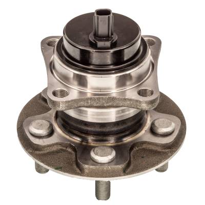 Rareelectrical - Rear Hub Bearing Assembly Compatible With 2009-2019 Toyota Corolla Matrix Im 5-Lug Abs 19184266