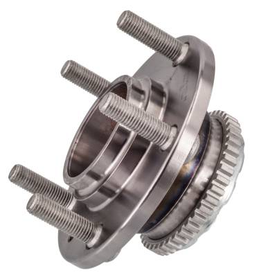 Rareelectrical - Rear Hub Bearing Assembly Compatible With 2003-2008 Hyundai Tiburon 5-Lug Abs 512428 Bolt-On Direct