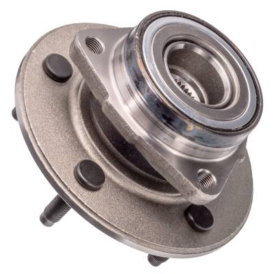 Rareelectrical - Front Hub Bearing Assembly Compatible With 2000-2001 Dodge Ram 1500 3-Lug Without Abs 515038 Bolt-On