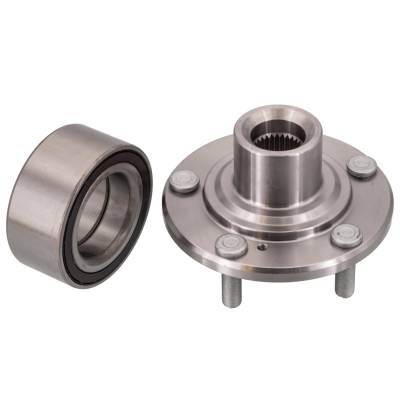 Rareelectrical - Rear Spindle Hub Assembly Compatible With 2008-2012 Honda Accord 2009-2014 Acura Tsx 2010-2015