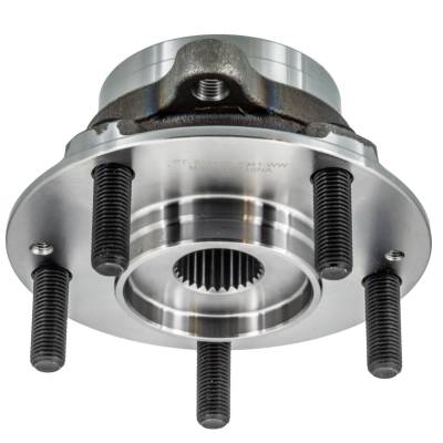 Rareelectrical - Front Hub Bearing Assembly Compatible With 2017-2024 Hyundai Elantra Ioniq Kona 5-Lug Without Abs