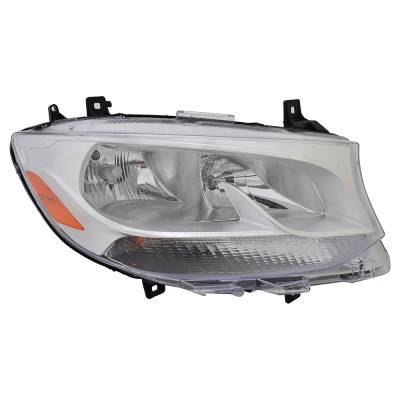 Rareelectrical - New Right Headlight Compatible With Mercedes-Benz Sprinter 2500 Extended Cargo Van 2019 2020 By Part
