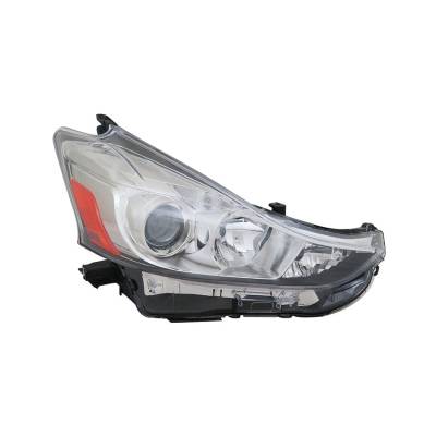 Rareelectrical - New Passenger Side Headlight Fits Toyota Prius V 2015-2017 To2519152 81130-47650