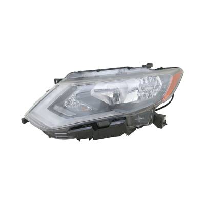 Rareelectrical - New Driver Side Headlight Fits Nissan Rogue 2.5L 2017-2018 260606Fl0a Ni2502254