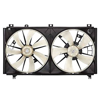 Rareelectrical - New Engine Cooling Fan Compatible With Lexus Is350 2010-11 By Part Number 16361-31100 1636131100