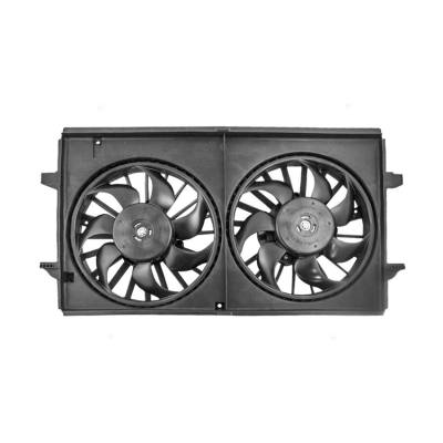Rareelectrical - New Dual Radiator And Condenser Fan Compatible With Pontiac G6 2006-2010 22719384 Gm3115208
