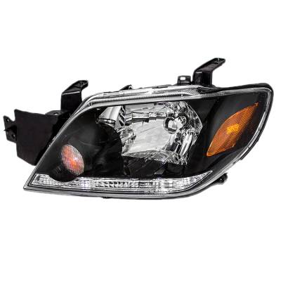 Rareelectrical - New Left Headlight Compatible With Mitsubishi Outlander 2003 Mn133515 By Part Number Mi2502150