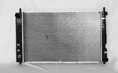 Rareelectrical - New Radiator Assembly Compatible With Chevy 05 Equinox 3.4L V6 3425Cc 207 209 Cid 15246426 21520