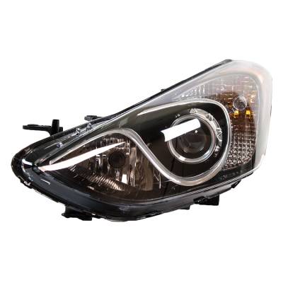 Rareelectrical - New Left Headlight Compatible With Hyundai Elantra Gt 2013-2016 92101-A5050 92101A5050 Hy2502173