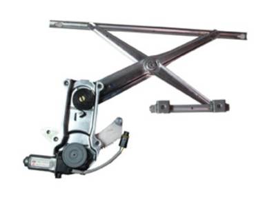 Rareelectrical - Front Right Window Regulator Compatible With 95 96 97 98 99 00 01 02 Dodge Ram 4000 6653609 86822