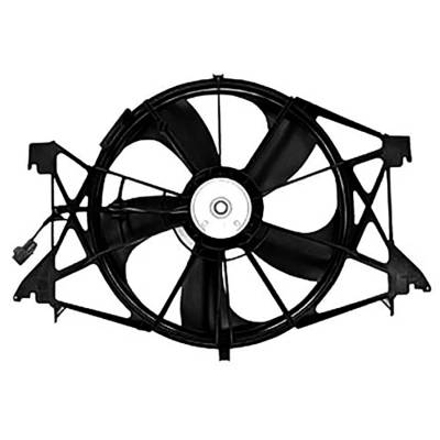 Rareelectrical - New Cooling Fan Compatible With Dodge Ram 2500 2010 By Part Number 55056948Ac 55056948Ad 55056948Ae