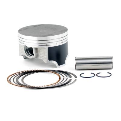 Rareelectrical - Piston Kit 1.50Mm Over 81.50Mm Bore Compatible With 2005-2013 Kawasaki Brute Force 650 2002-2003