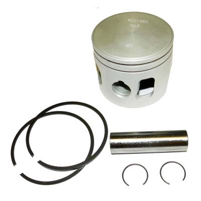 Rareelectrical - Piston Kit Assembly Compatible With Johnson Evinrude OEM Johnson 100-104-06K Evinrude Direct Fit
