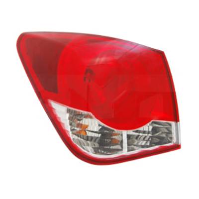 Rareelectrical - Tail Light Assembly Left Driver Side Compatible With 2011-2016 Chevrolet Cruze Limited Sedan Cruze