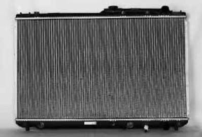 Rareelectrical - Radiator Assembly Compatible With 1992-1993 Toyota Camry Lexus Es300 3.0L V6 2959Cc Auto Trans