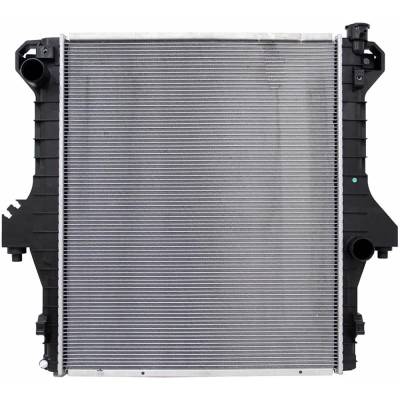 Rareelectrical - Radiator Assembly Compatible With 2004-2006 Dodge 2005-2006 Ram 1500 2003 Ram 2500 2003 Ram 3500 Ram